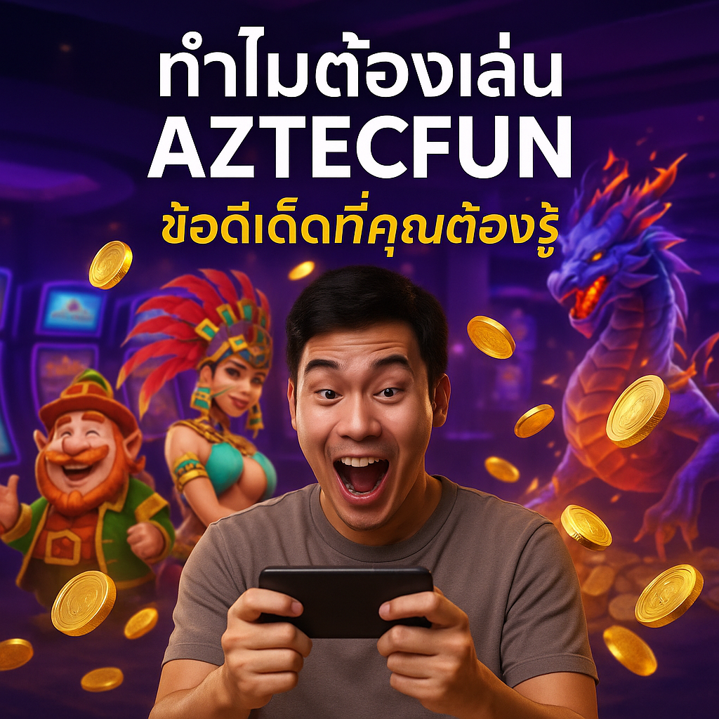 ทำไมต้องเล่น AZTECFUN ข้อดีเด็ดที่คุณต้องรู้