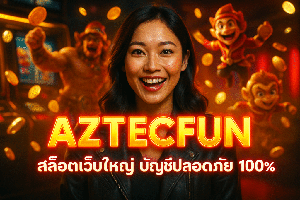 AZTECFUN สล็อตเว็บใหญ่ บัญชีปลอดภัย 100%