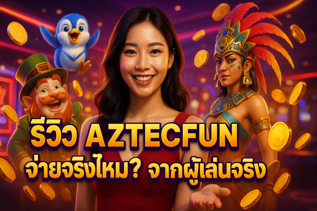 รีวิว AZTECFUN จ่ายจริงไหม? จากผู้ผู้เล่นจริง