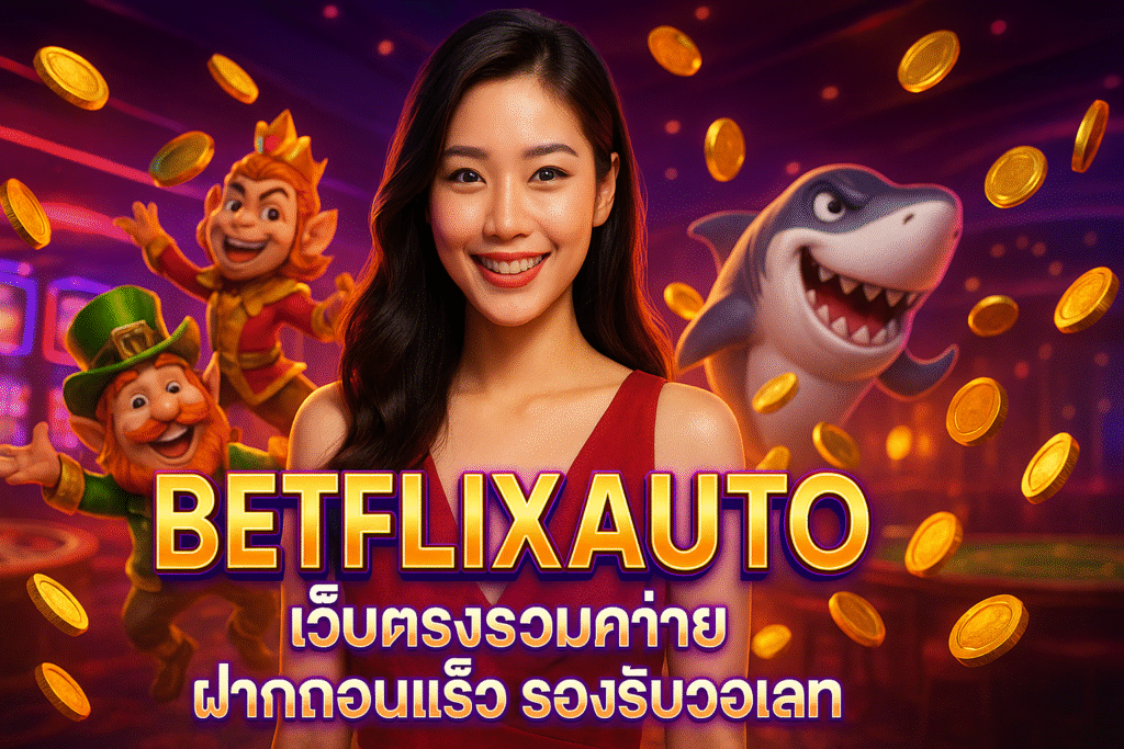 BETFLIXAUTO เว็บตรงรวมค่าย ฝากถอนเร็ว รองรับวอเลท