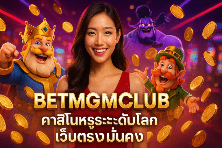 BETMGMCLUB คาสิโนหรูระดับโลก เว็บตรงมั่นคง